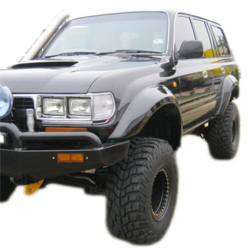 120mm Factory Style Wide Flares Suitable for Toyota 80 Series Landcruiser