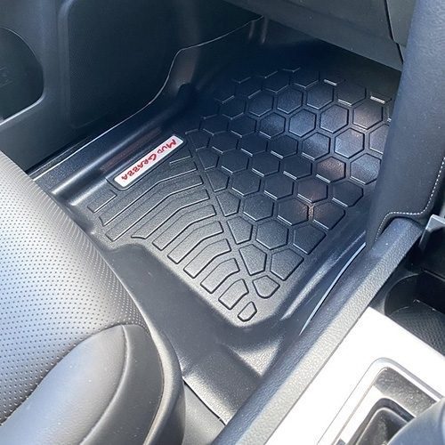 Mudgrabba 3D Moulded Floor Mats Suitable for Ford Ranger Dual Cab 2011 - 2022