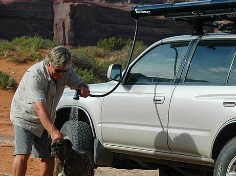 Carrying water storage in your 4wd & how to filter emergency drinking water when 4wd