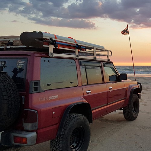 Gull Wing Window Suitable for Nissan Patrol Y60 GR/GQ LWB 4 door