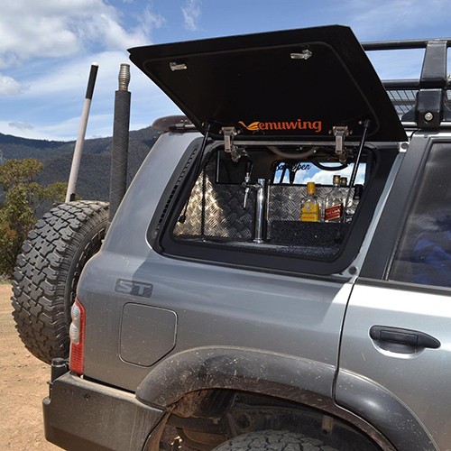 Gull Wing Window Suitable for Nissan GU Y61 Patrol LWB