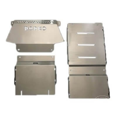 Front, Diff/Sump, Transfer 3 Piece Bash Plate Set Suitable for Holden Rodeo RA