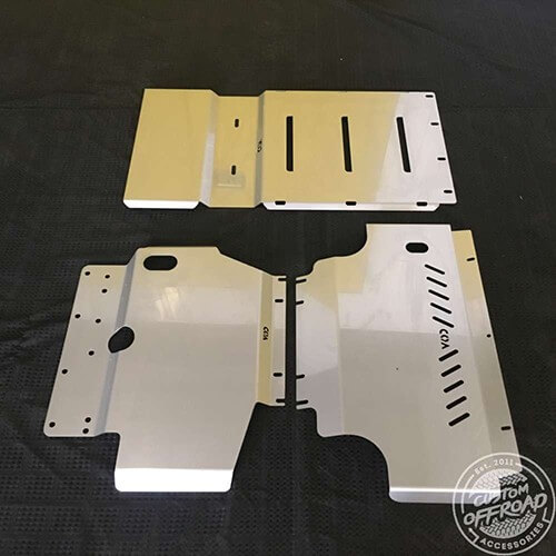 3 Piece Bash Plate Set Suitable for Nissan Navara D40