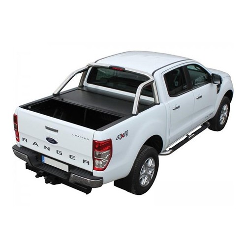 Roll-N-Lock M-Series Retractable Ute Bed Cover Suitable For Ford Ranger 2012+ PX1 PX2 PX3, Raptor and Mazda BT50 Dual Cab