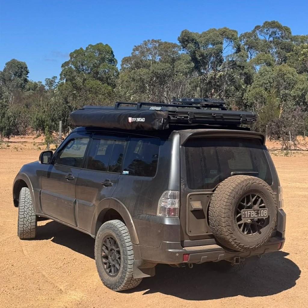 Universal 4WD & Caravan Rear License Plate Relocation Bracket