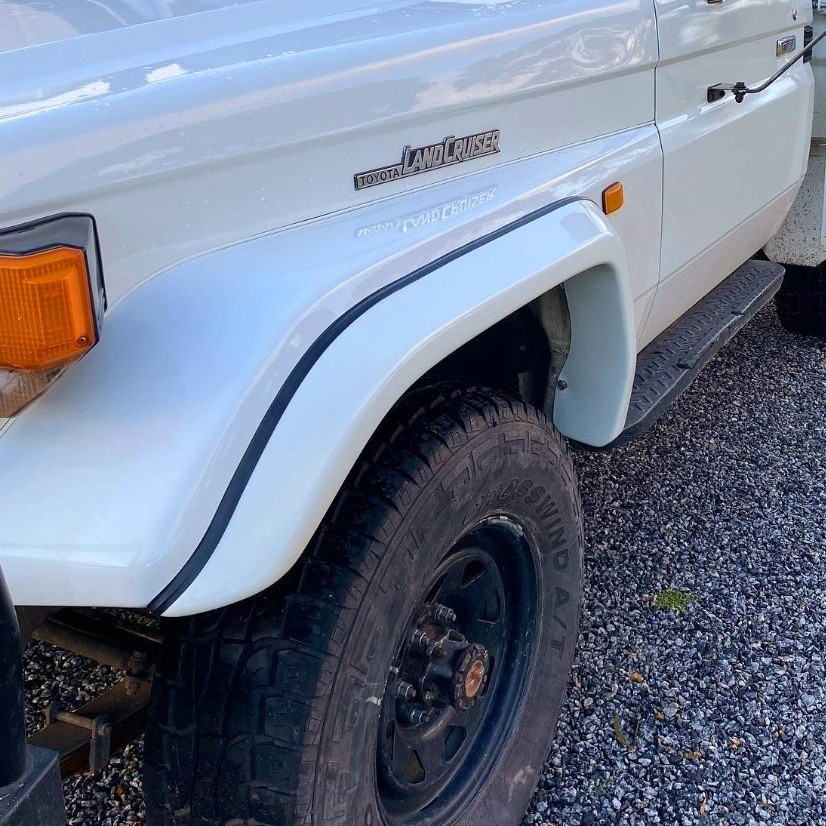 Front Flares Suitable for PRE-VDJ Toyota 74 / 75 / 78 / 79 series Landcruiser Pre 2007