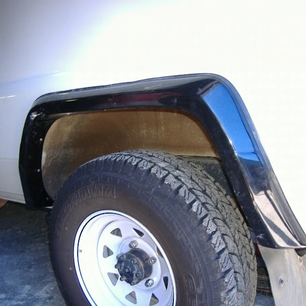 Factory Style Flares Suitable for Toyota Landcruiser 75 / 78 Troopcarrier (Pre-VDJ Model) Pre-2007