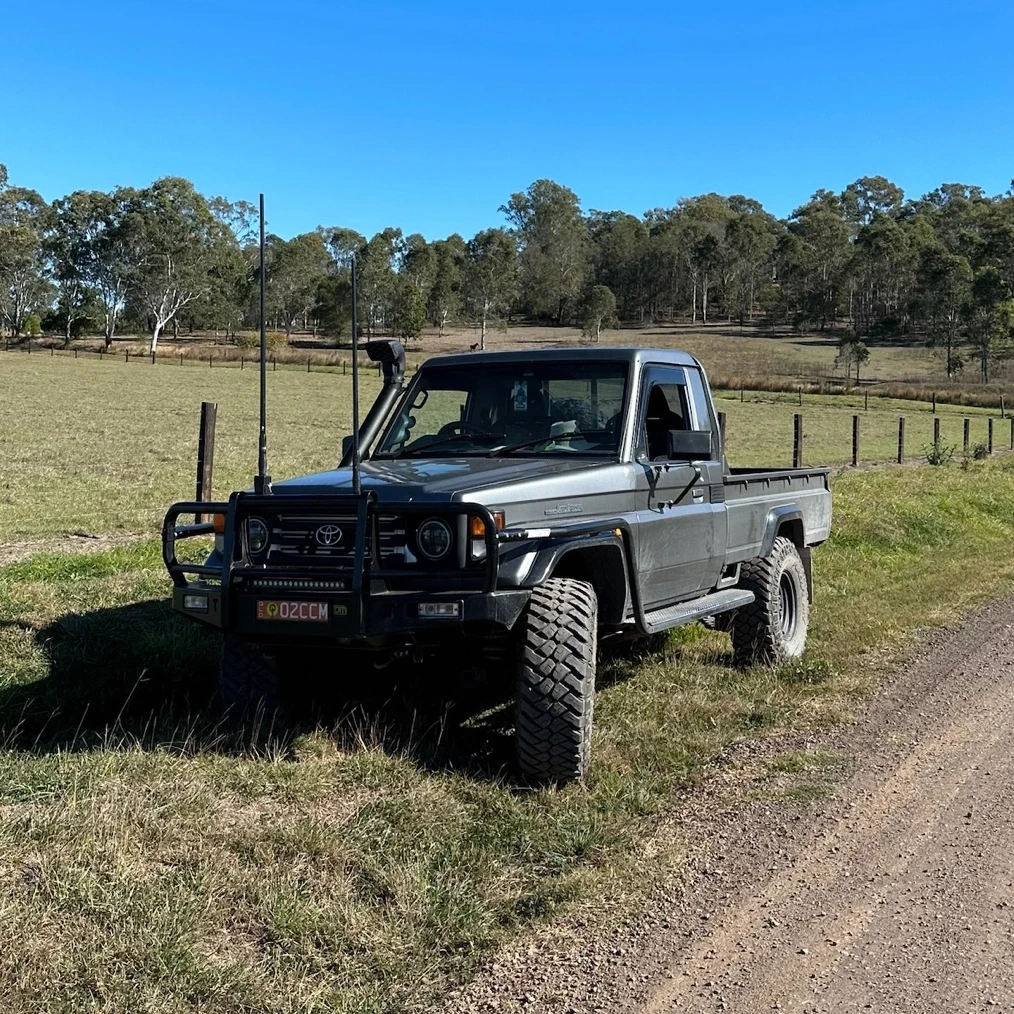 Factory Style Flares Suitable for Toyota Landcruiser 75 / 79 Series Styleside Ute Pre VDJ Pre 2007