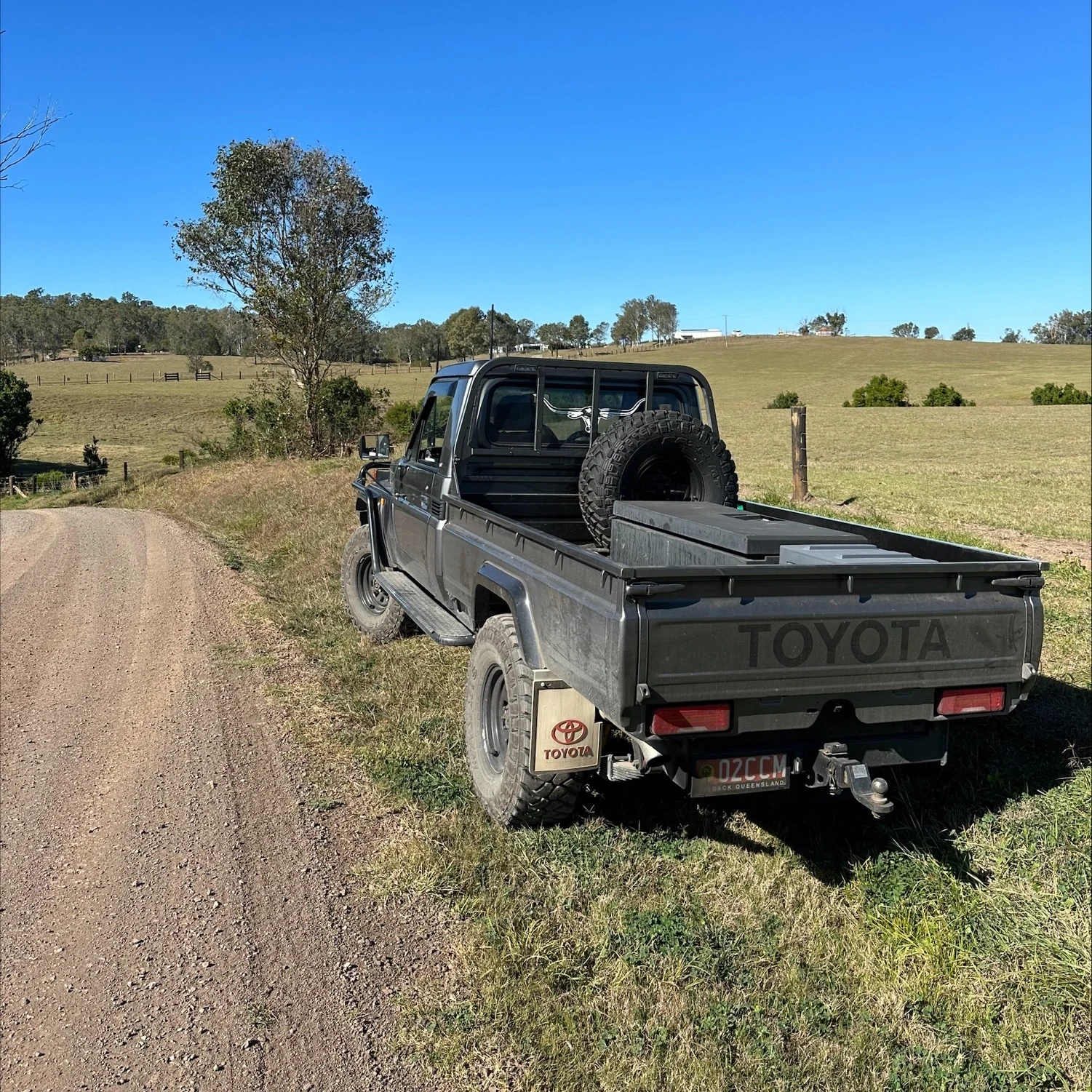 Factory Style Flares Suitable for Toyota Landcruiser 75 / 79 Series Styleside Ute Pre VDJ Pre 2007