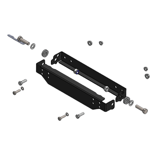 2 Piece Kit Front and Sump Plates Suitable for Isuzu D-Max 2012- 2020