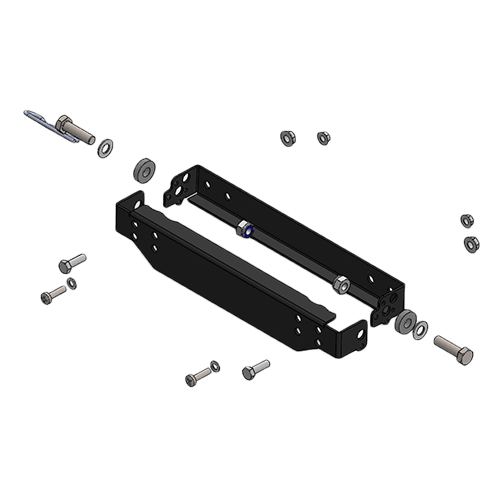 Ult1mate Next Gen Tow Bar Suitable for Ford Ranger Cab Chasis 11/2011 - 05/2022