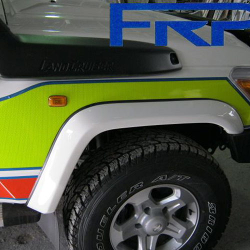 Factory Style Flares Suitable for Toyota 76 Series Land Cruiser VDJ76