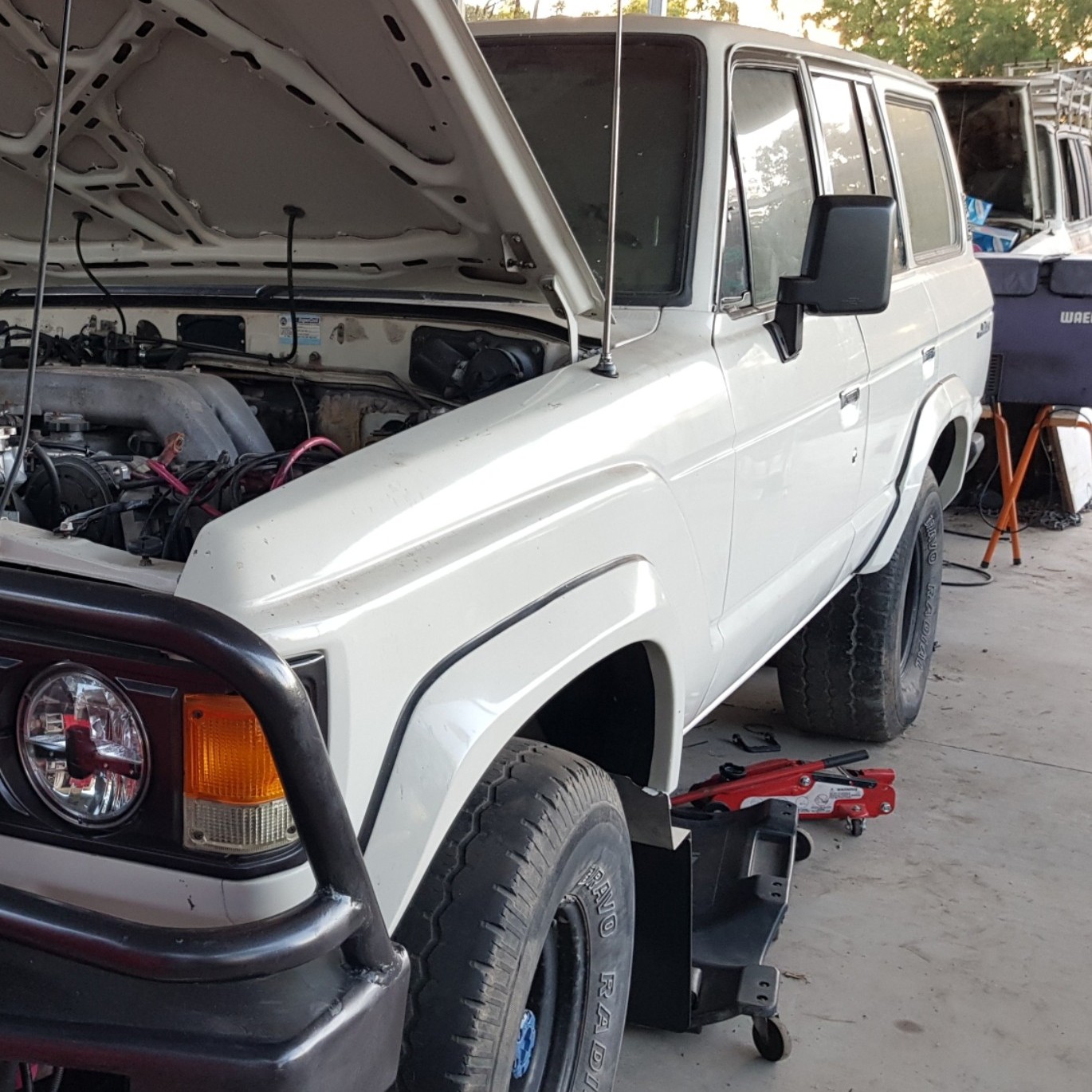 Factory Style Flares Suitable for Toyota 60 Series 1980–1989 Sahara Style