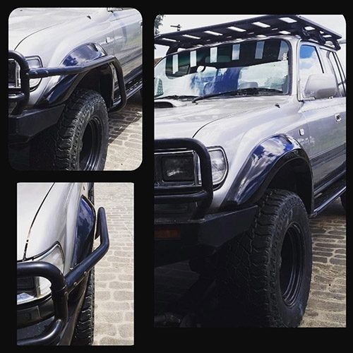 125mm Factory Style Wide Flares Suitable for Toyota 80 Series 92-On Landcruiser