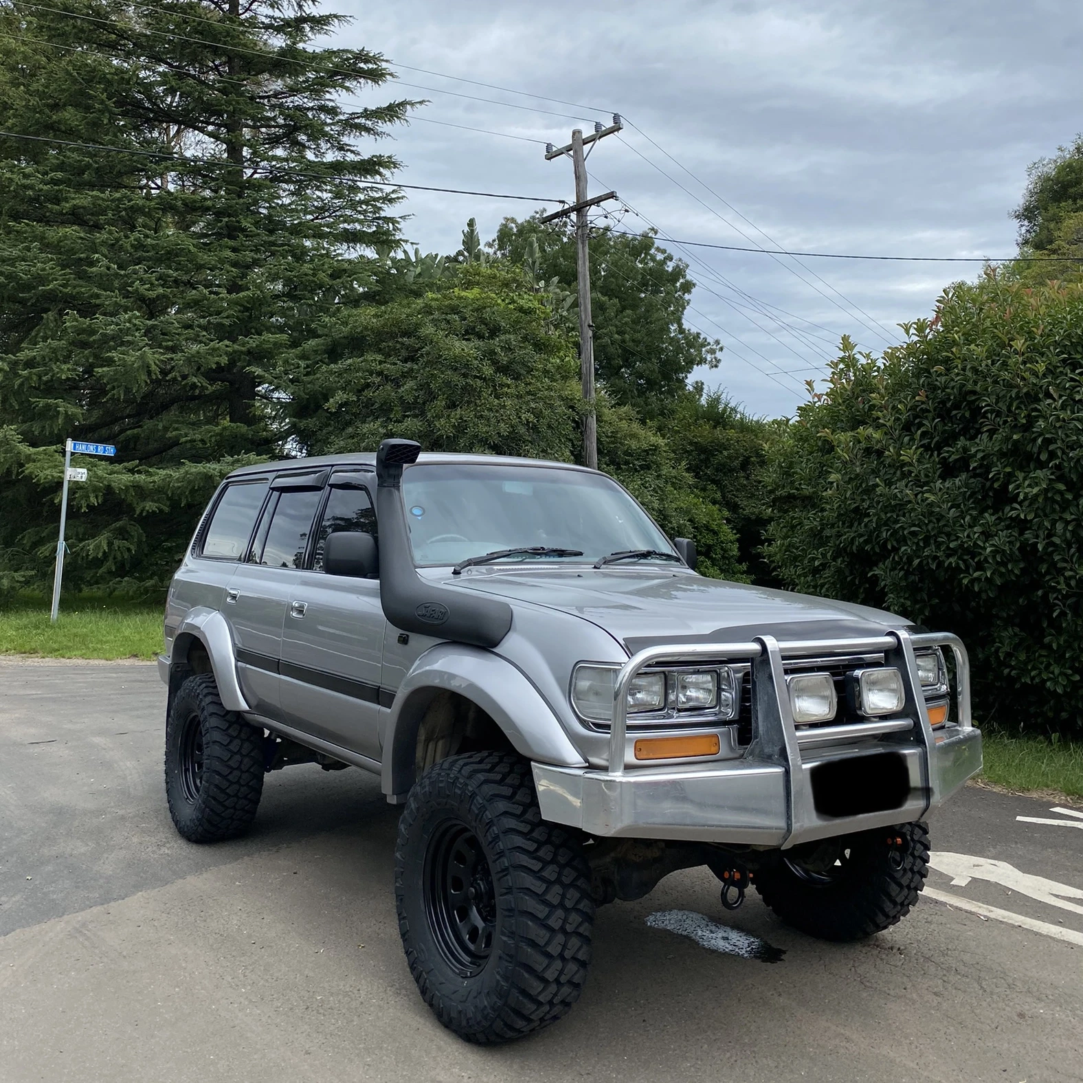 125mm Factory Style Wide Flares Suitable for Toyota 80 Series 92-On Landcruiser