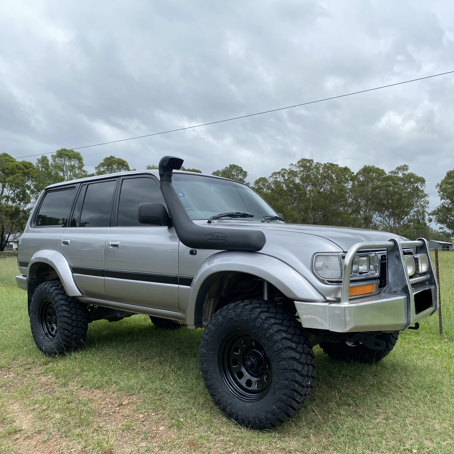 125mm Factory Style Wide Flares Suitable for Toyota 80 Series 92-On Landcruiser