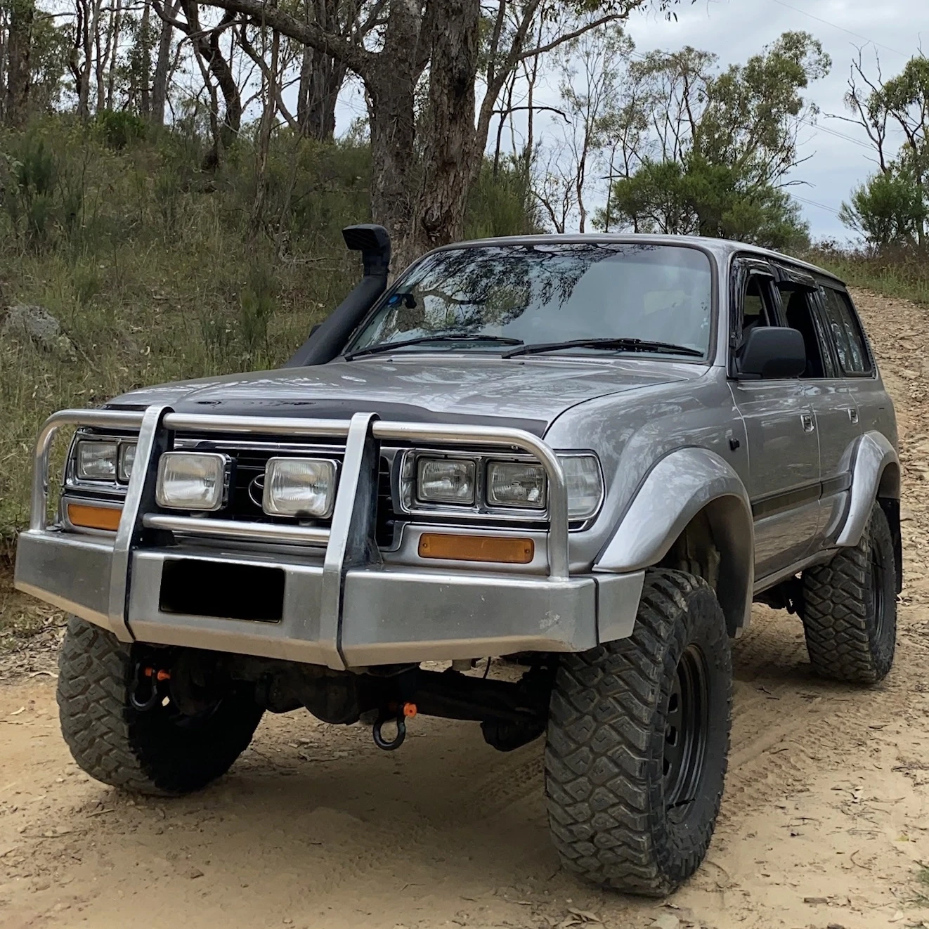 125mm Factory Style Wide Flares Suitable for Toyota 80 Series 92-On Landcruiser