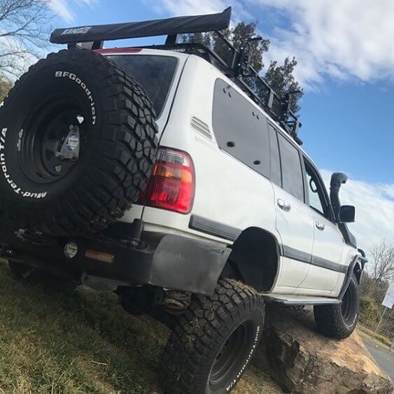 Gull Wing Window Suitable for Land Cruiser 100/105 Series and Lexus LX470 1998-2007