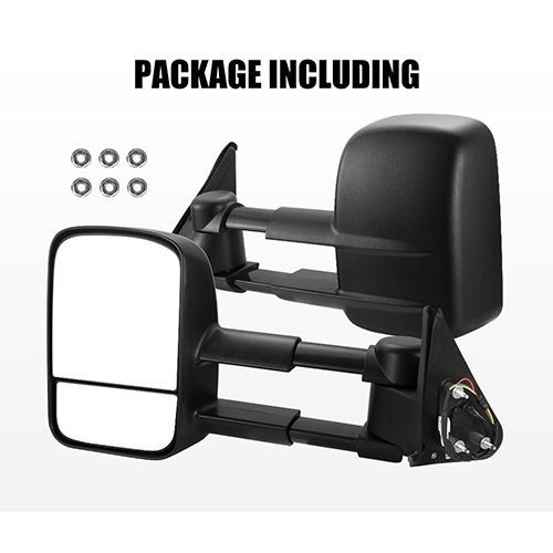 Extendable Towing Mirrors Suitable for Nissan GU Patrol Y61 1997-2016