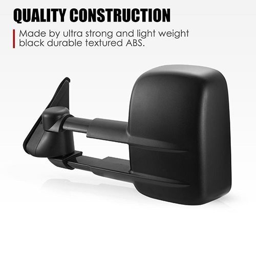 Extendable Towing Mirrors Suitable for Nissan GU Patrol Y61 1997-2016