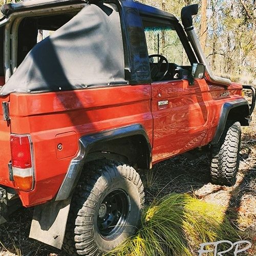 Factory Style Flares Suitable for Toyota Bundera (Set of 4)