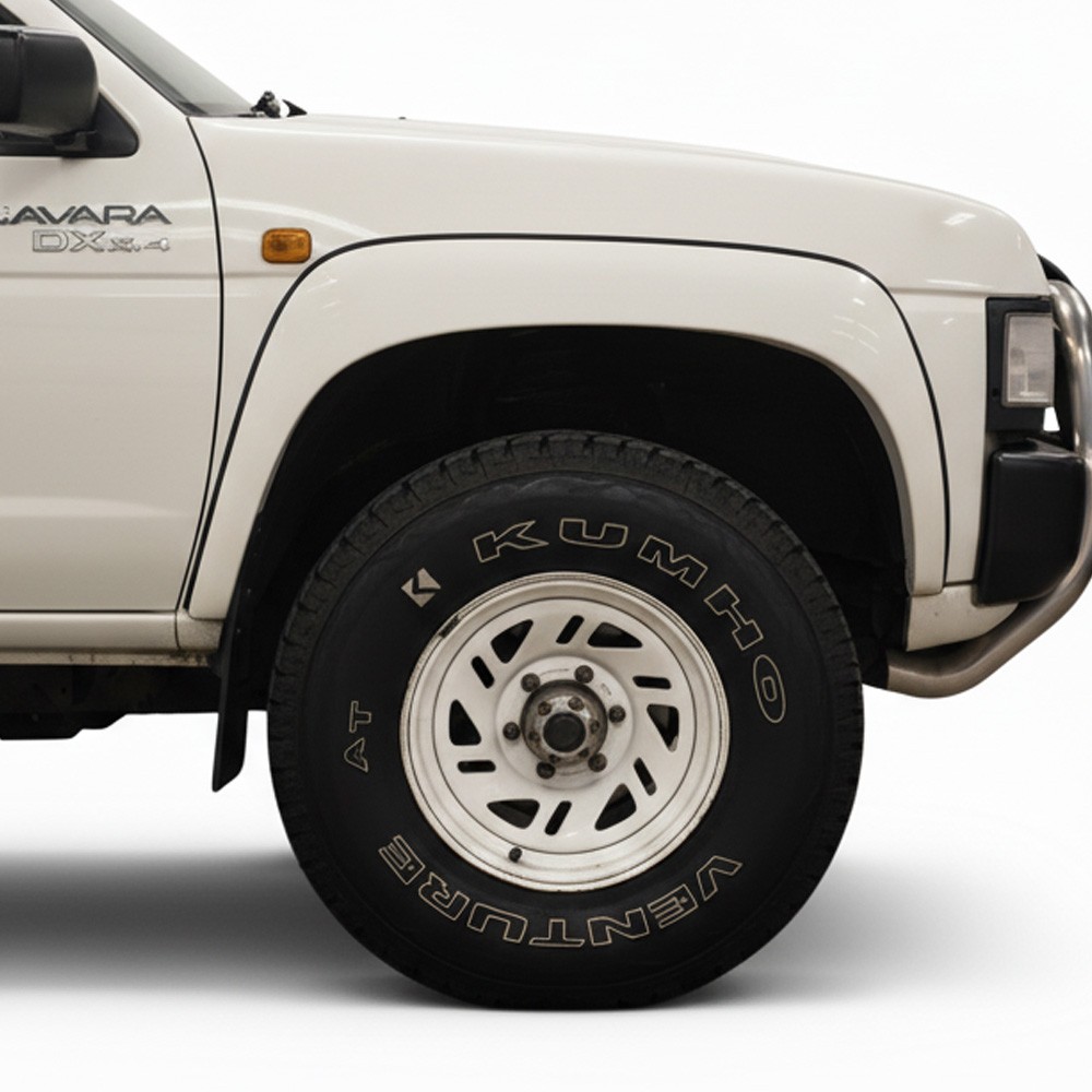 Factory Style Flares Suitable for Nissan Navara D21 92-97 Dual Cab (Set of 4)