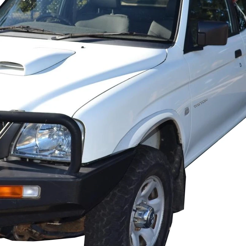 Factory Style Flares Suitable for Mitsubishi MK '97-July '06 Triton Front Only