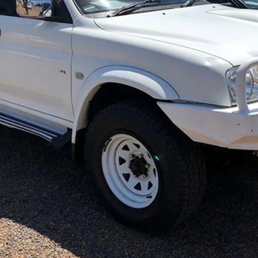 Factory Style Flares Suitable for Mitsubishi Triton Dual Cab 1997-2006 MK Front & Rear
