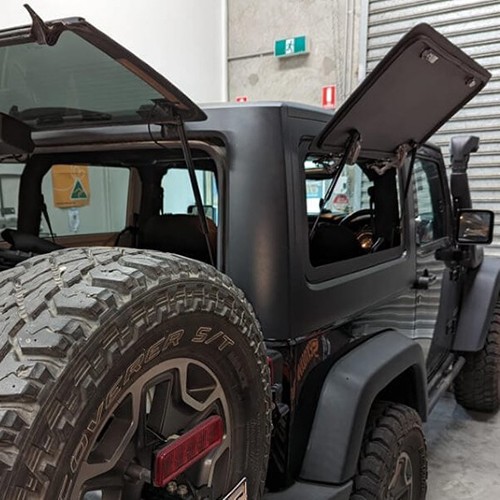 Gullwing Window Suitable For Jeep Wrangler JK (2 door) 2011 to 2018