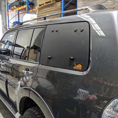 Gullwing Window Suitable For Mitsubishi Pajero Gen4 2006 - 2021 NS, NT, NW, NX