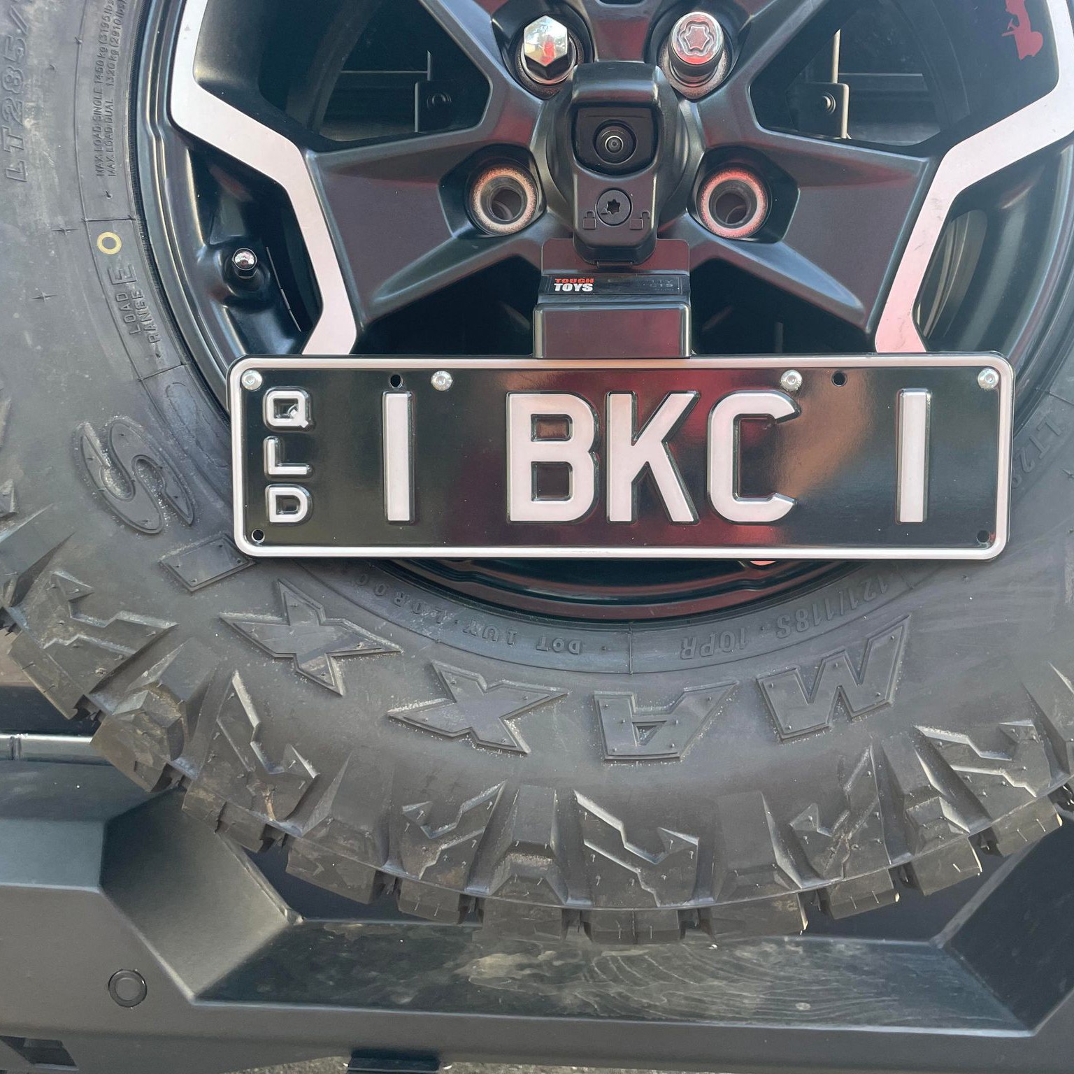 Rear Number Plate Relocation Bracket Suitable For 2018+ Jeep Wrangler JL & JLU