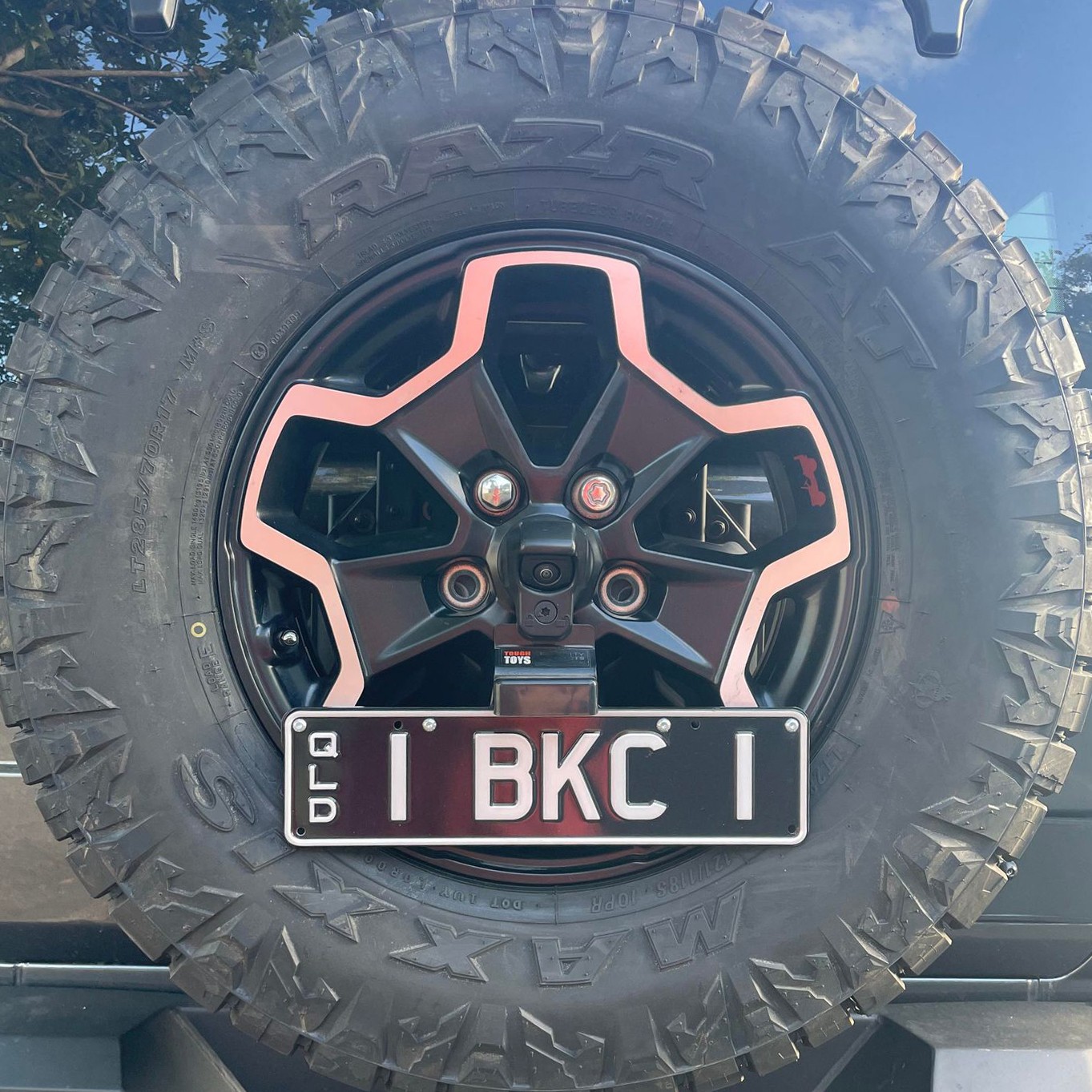 Rear Number Plate Relocation Bracket Suitable For 2018+ Jeep Wrangler JL & JLU