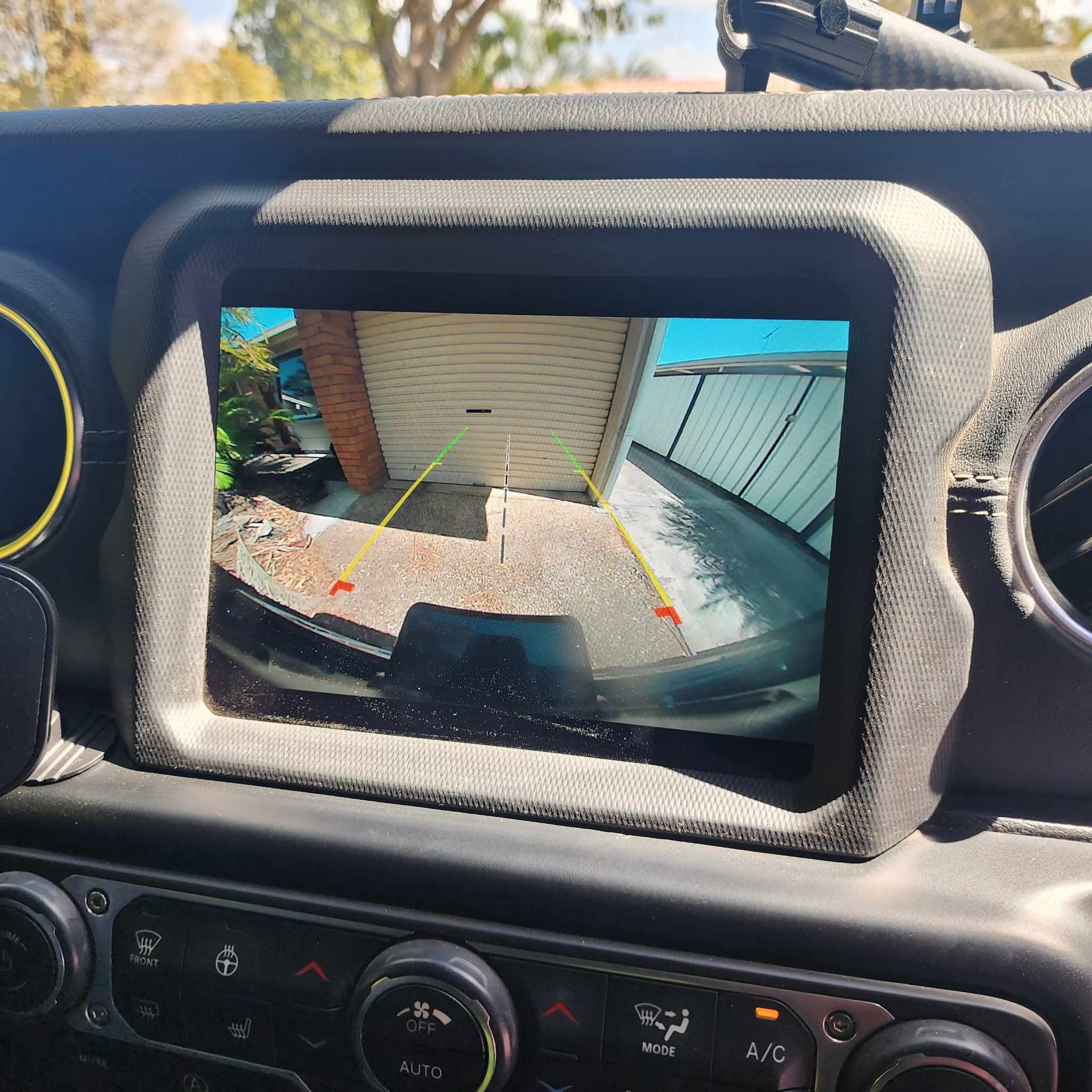 Rear Number Plate Relocation Bracket Suitable For 2018+ Jeep Wrangler JL & JLU