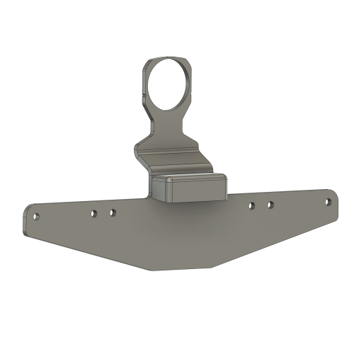 Rear Number Plate Relocation Bracket Suitable For 2018+ Jeep Wrangler JL & JLU