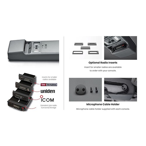 Roof Console Suitable for Toyota Landcruiser 80 Series GXL Wagon 1995 - 1998