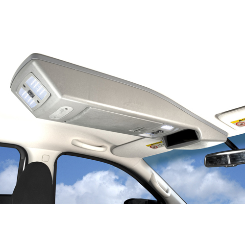 Roof Console Suitable for Nissan Navara D40 STX King / Extra Cab  11/2005 - 03/ 2015