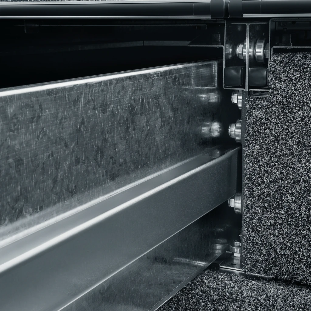 4WD Interiors Fixed Floor Drawers Suitable For Ford Next Generation Ranger Dual Cab 07/2022-Current