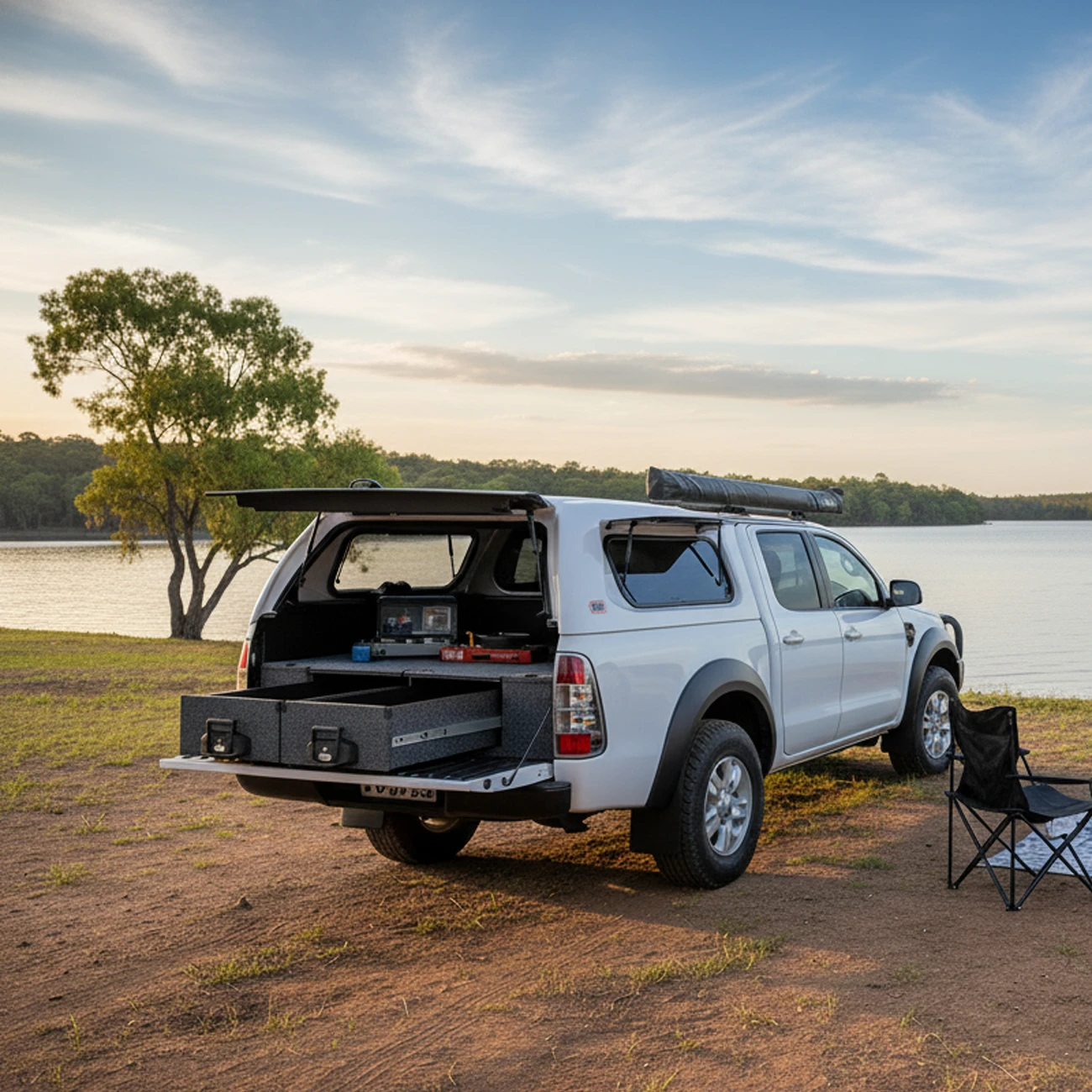 Drawer Systems Suitable For Ford Ranger Dual Cab 01/2006-09/2011