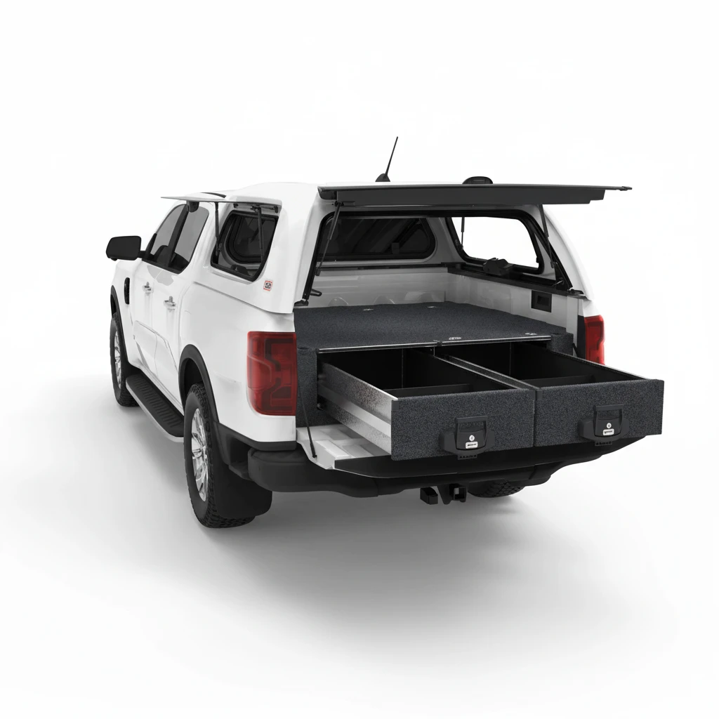 Drawer Systems Suitable For Ford Ranger Dual Cab 01/2006-09/2011