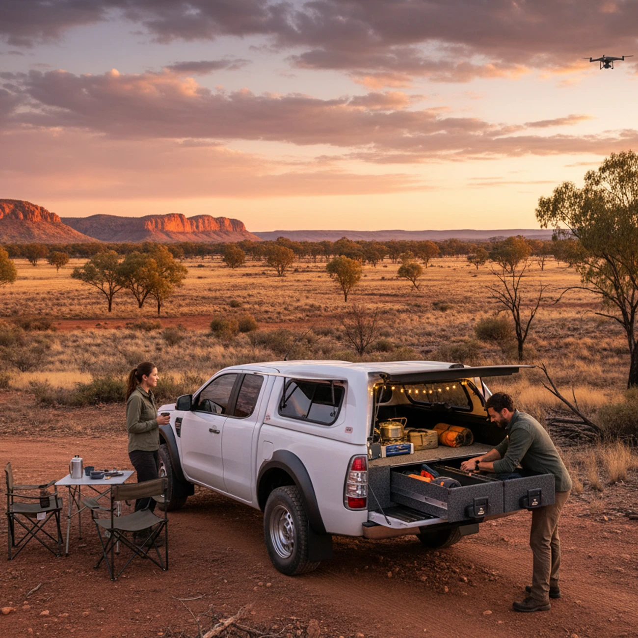 Drawer Systems Suitable For Ford Ranger Super Cab/Extra Cab 01/2006-09/2011