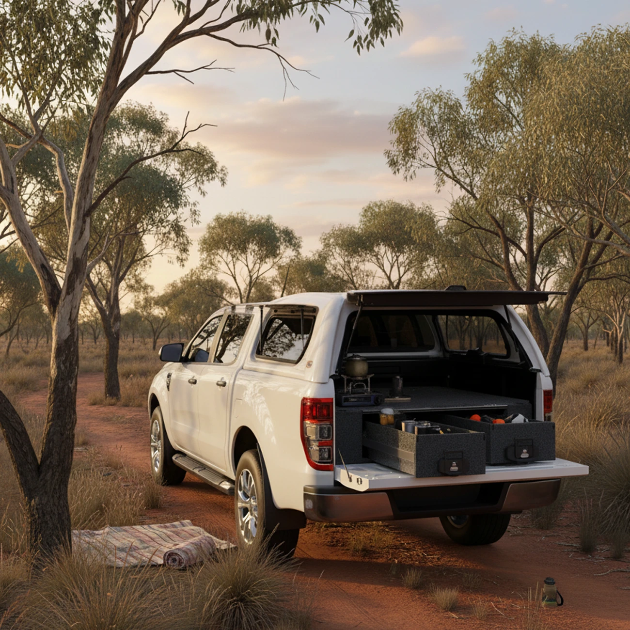 Drawer Systems Suitable For Ford Ranger PX MK1 Dual Cab 10/2011-06/2015