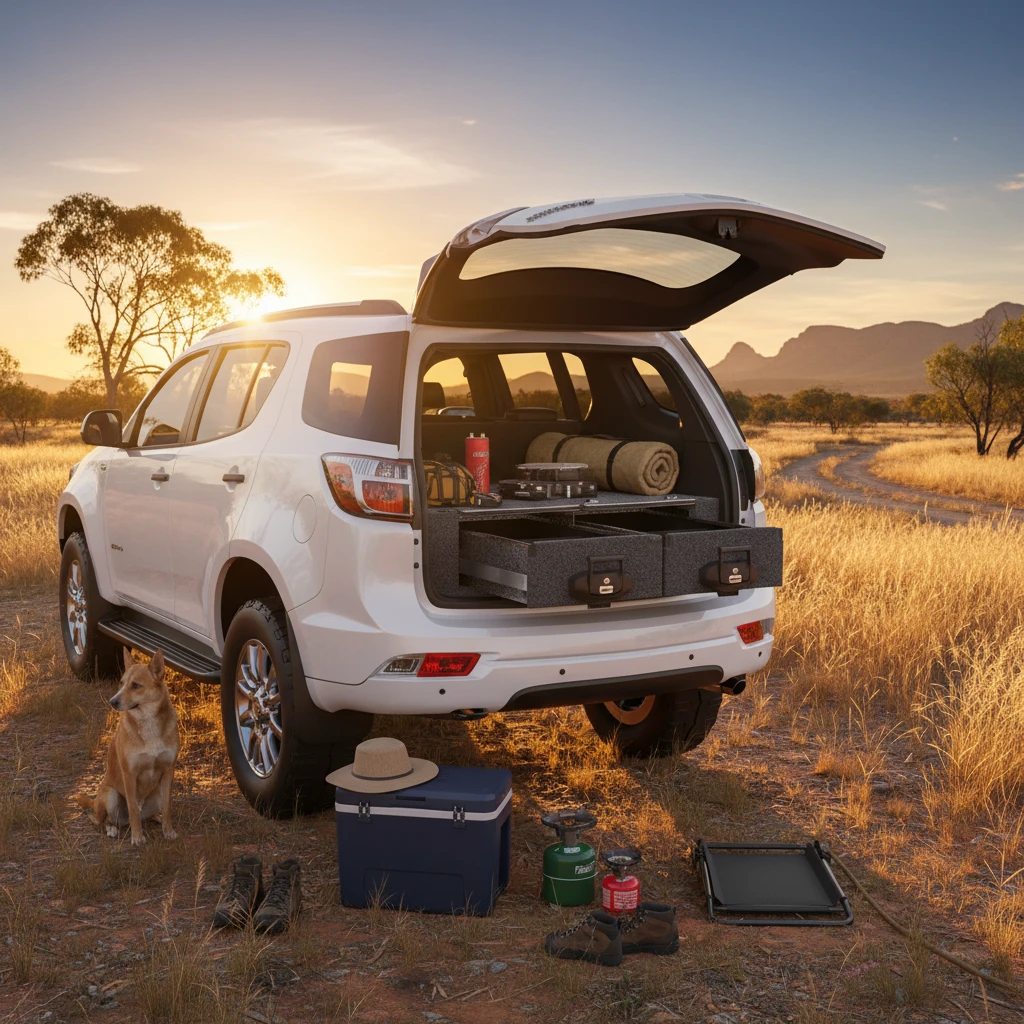 Drawer System Suitable For Holden Colorado 7 Wagon/Trailblazer 01/2014-12/2020