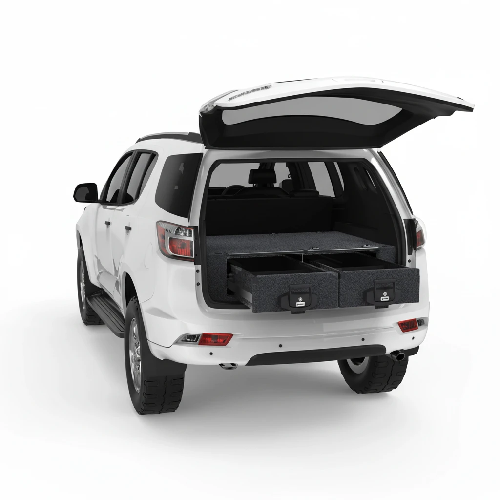 Drawer System Suitable For Holden Colorado 7 Wagon/Trailblazer 01/2014-12/2020