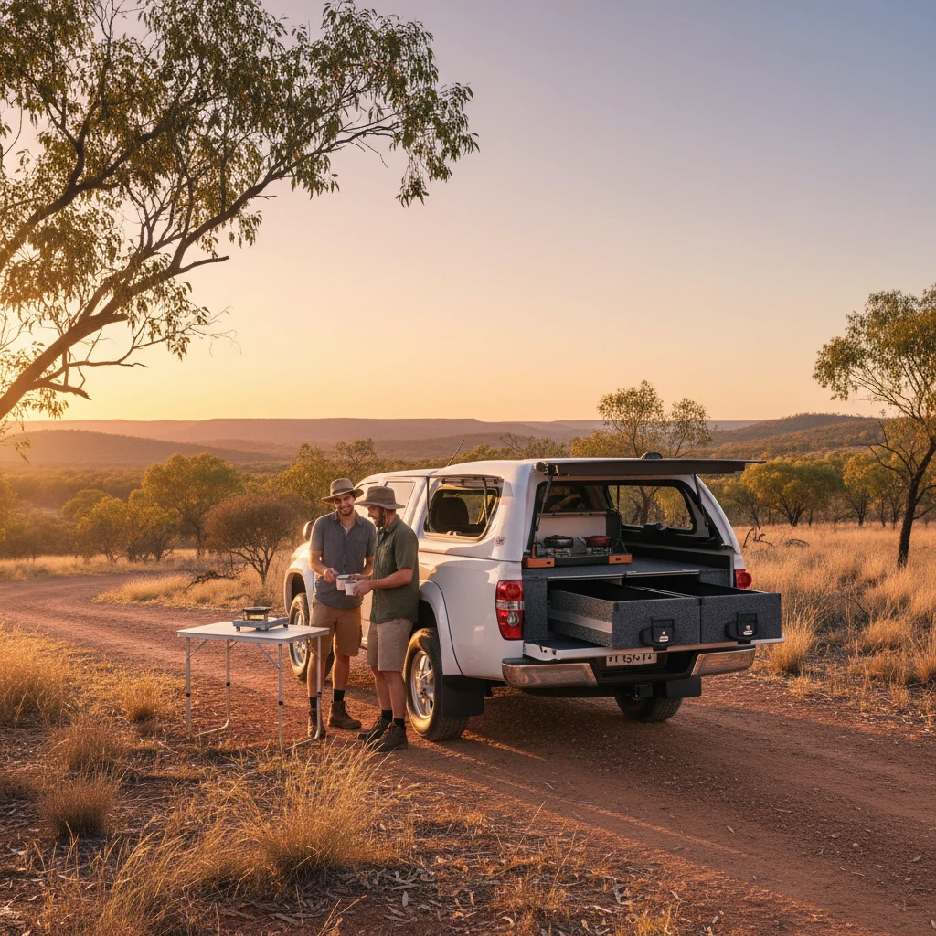 Drawer System Suitable For Holden Colorado Dual Cab 12/2002-07/2012