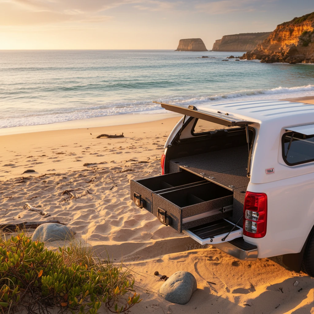 Drawer System Suitable For Holden Colorado RG Space/Extra Cab 17/2012-12/2020