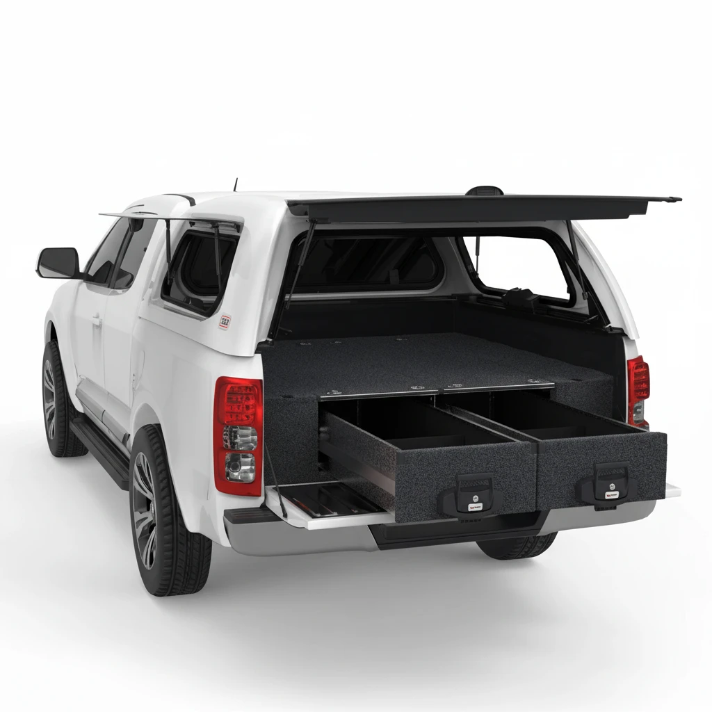 Drawer System Suitable For Holden Colorado RG Space/Extra Cab 17/2012-12/2020
