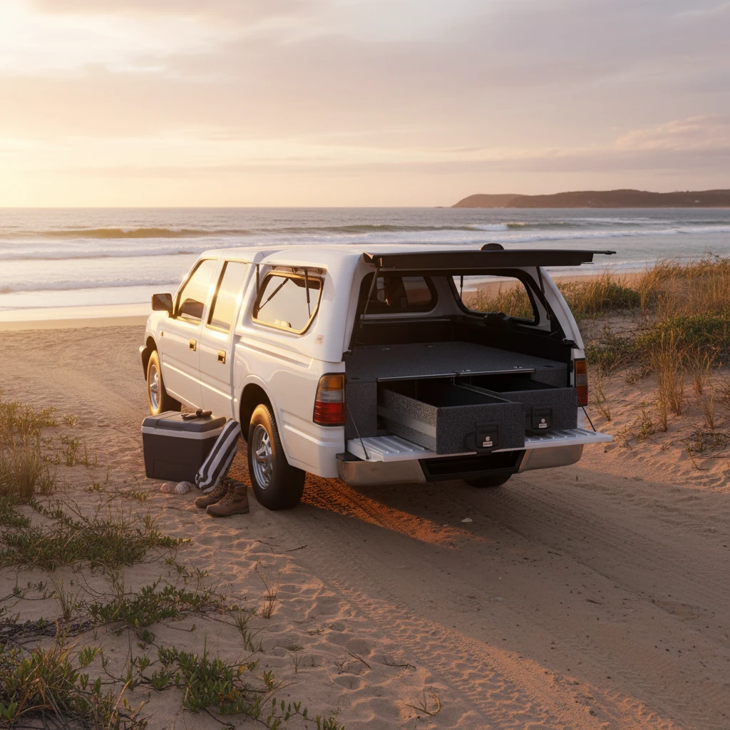 Drawer System Suitable For Holden Rodeo Dual Cab 01/1988-11/2002