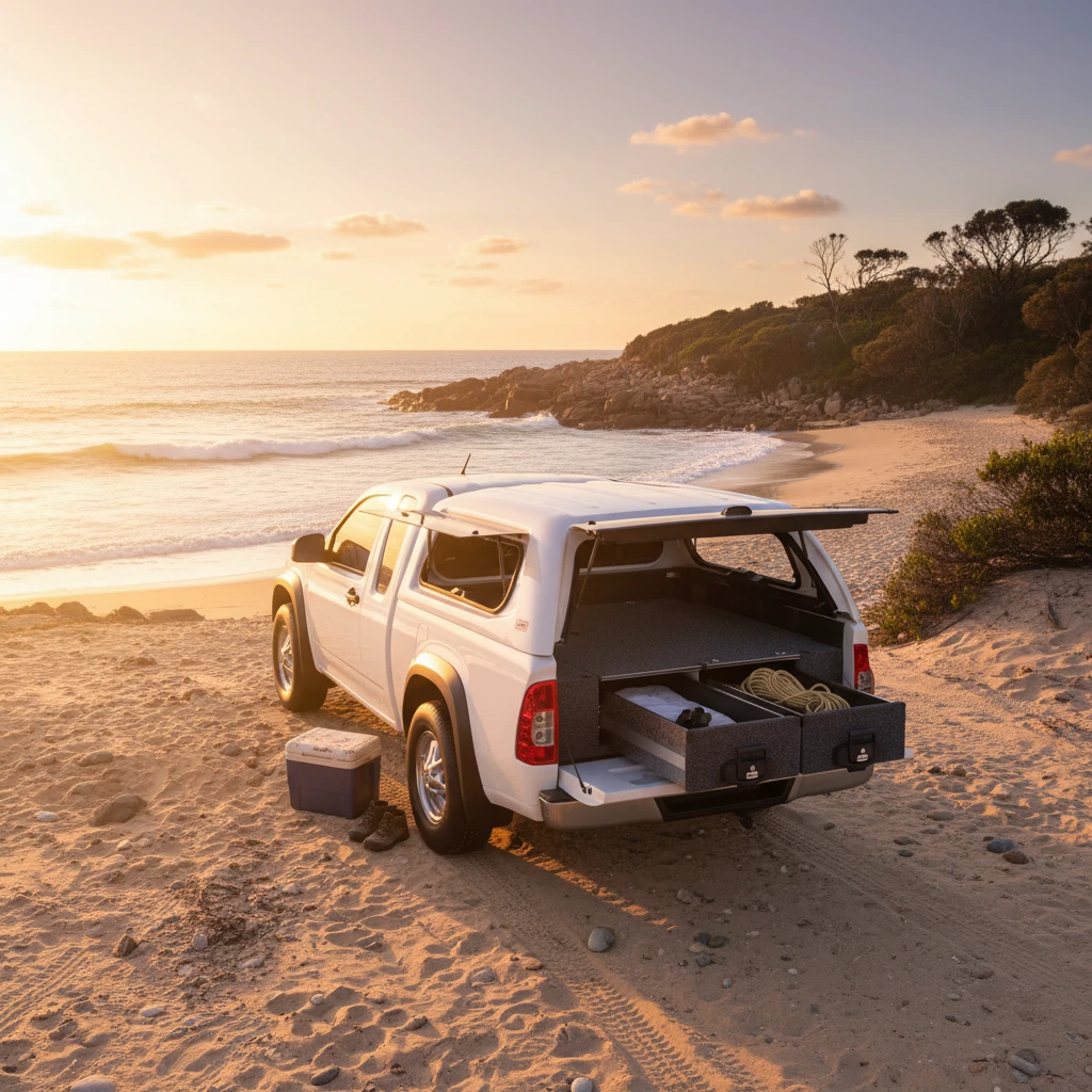 Drawer System Suitable For Holden Rodeo Extra Cab 12/2002-07/2012