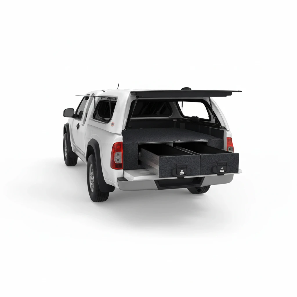 Drawer System Suitable For Holden Rodeo Extra Cab 12/2002-07/2012