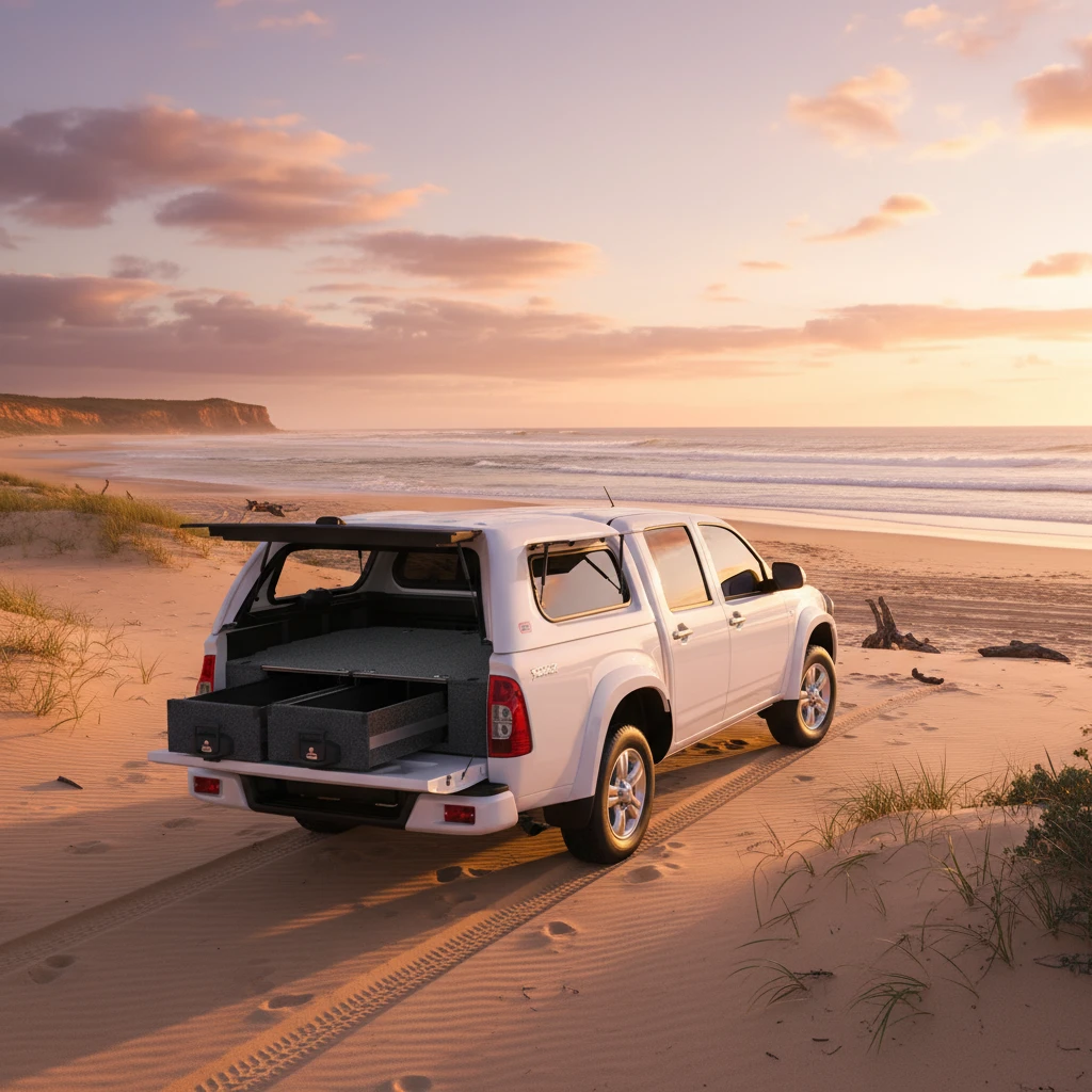 Drawer System Suitable For Isuzu D-Max Dual Cab 12/2002-07-/2012